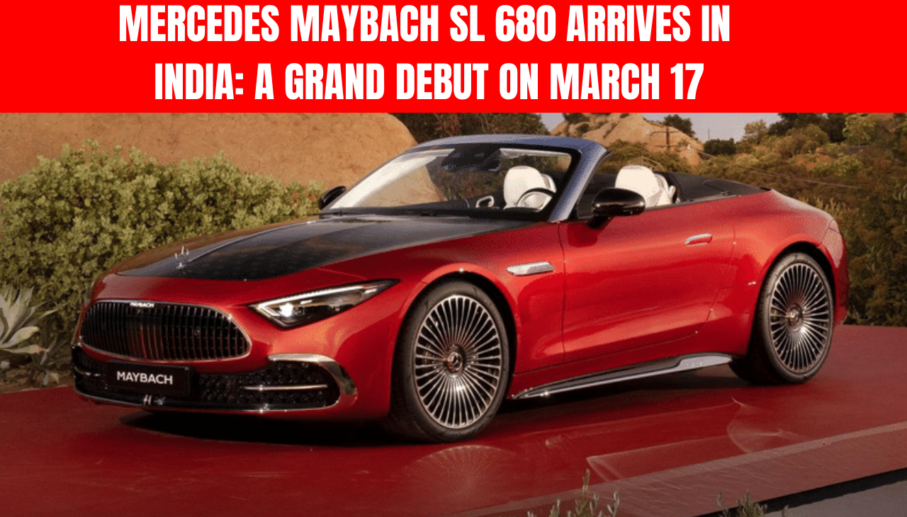 Mercedes Maybach SL 680 Arrives in India