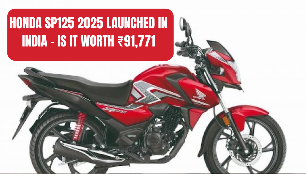 Honda SP125 2025 Launched in India