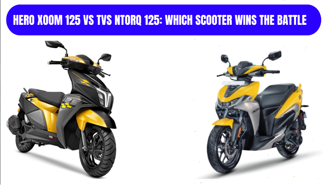 Hero Xoom 125 vs TVS Ntorq 125