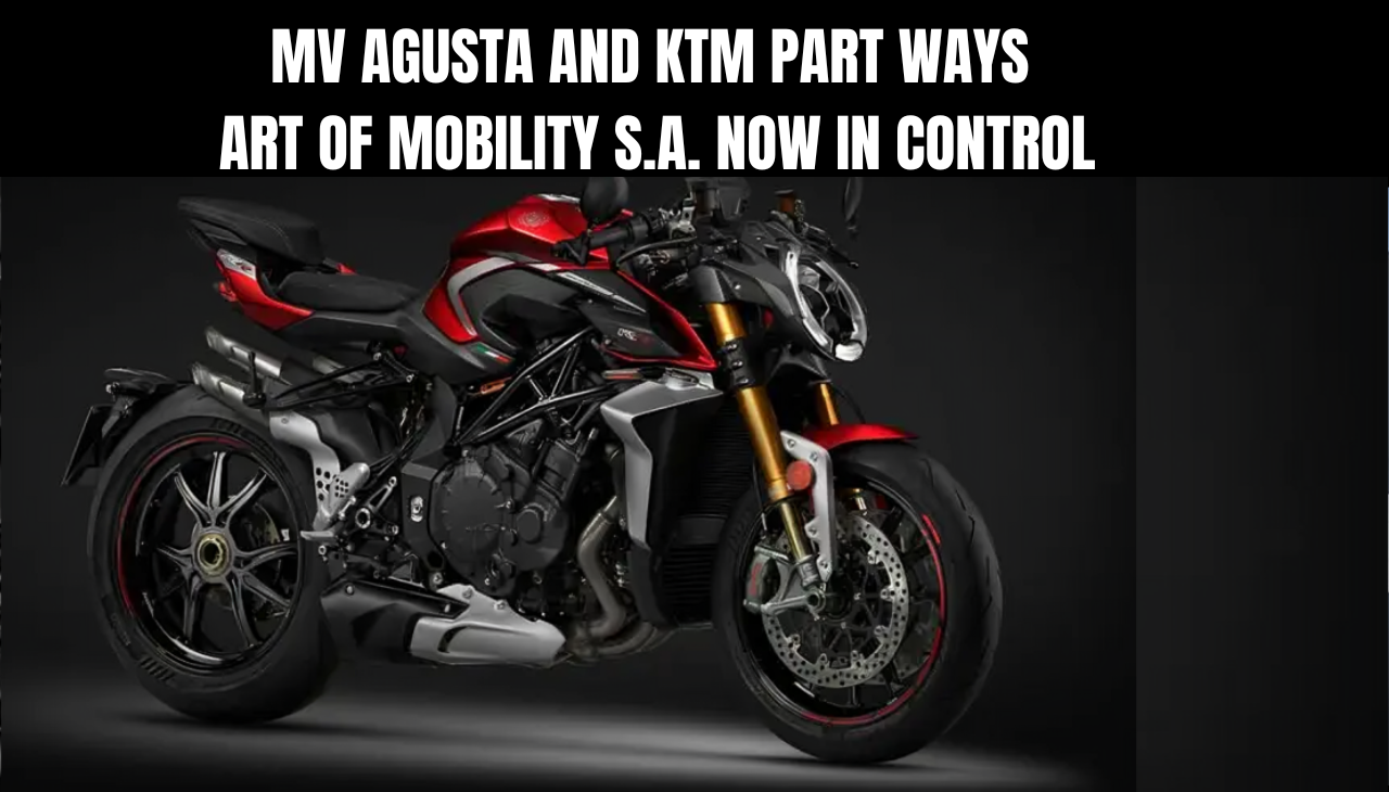 MV Agusta and KTM Part Ways