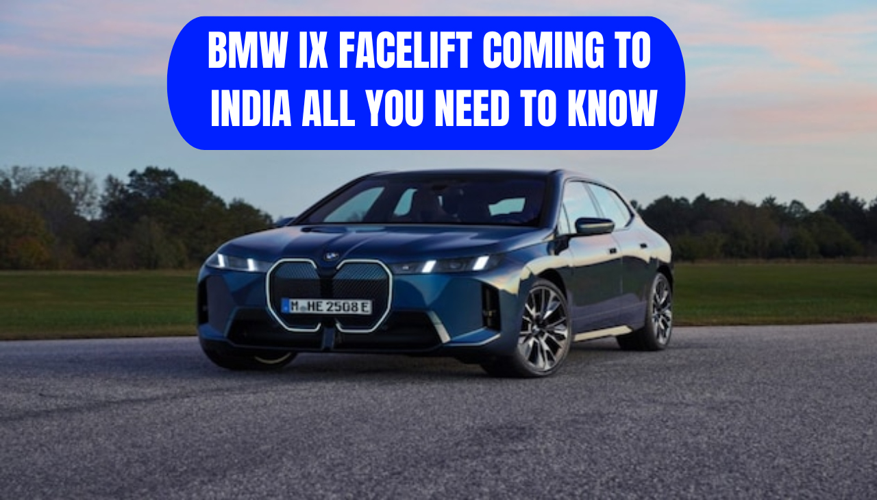 BMW iX Facelift Coming to India All You Need to Know