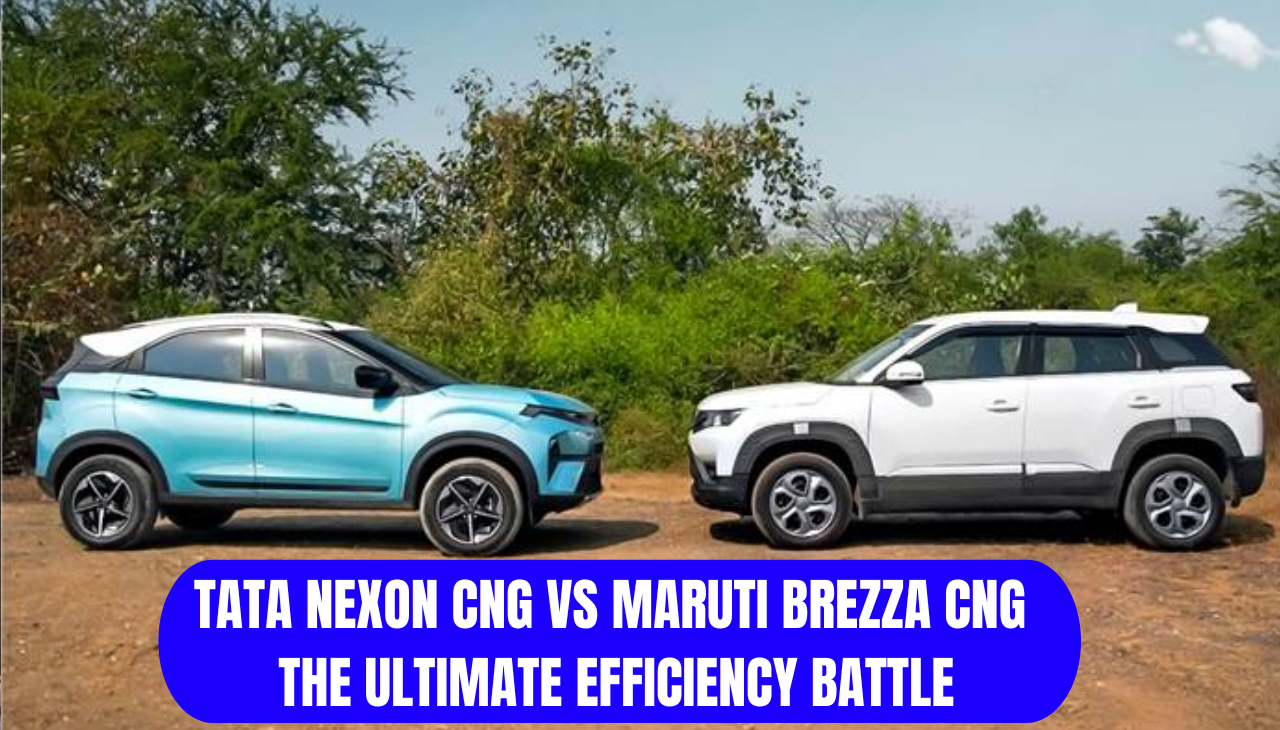 Tata Nexon CNG vs Maruti Brezza CNG