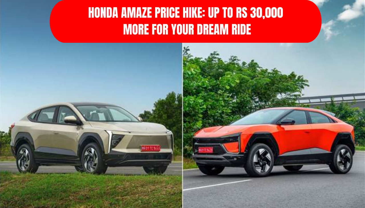 Honda Amaze Price Hike