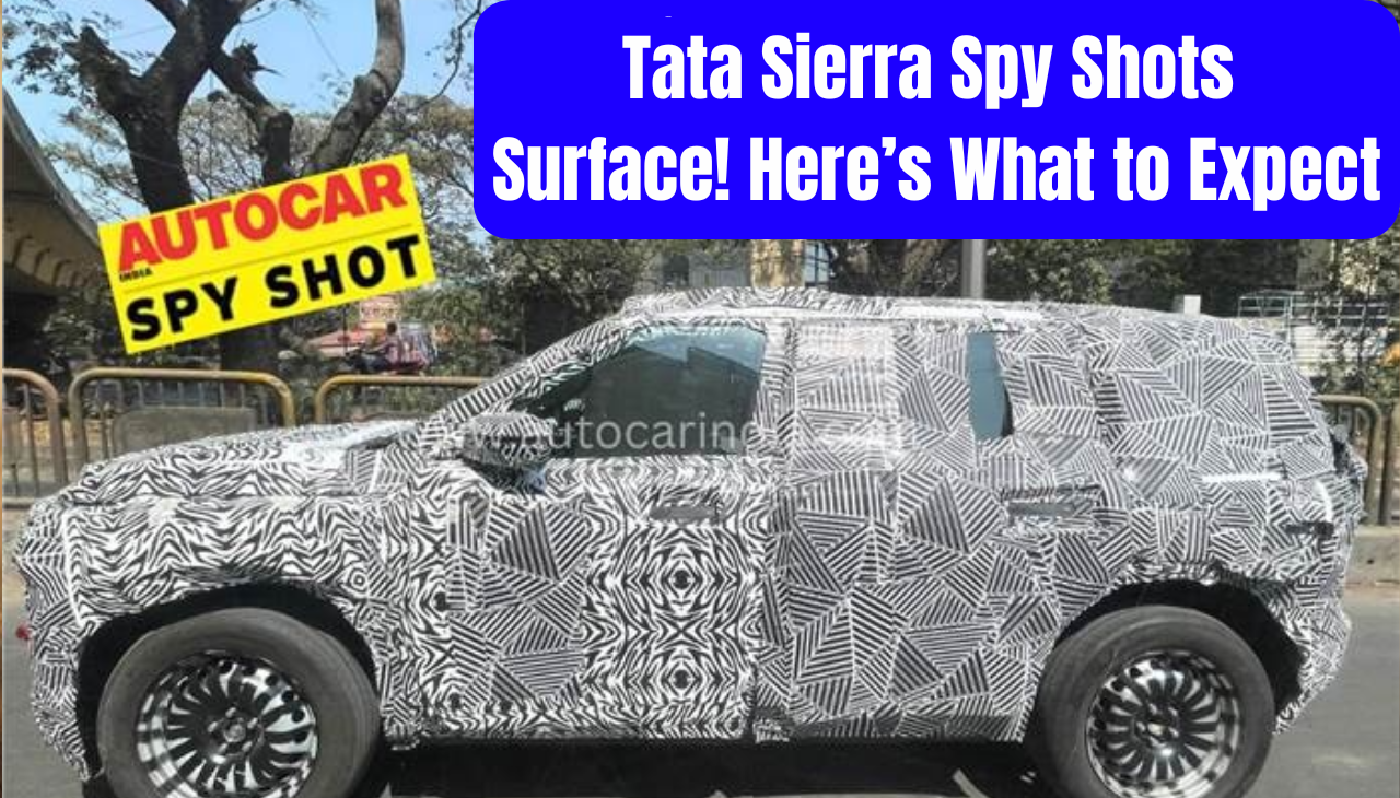 Tata Sierra Spy Shots Surface