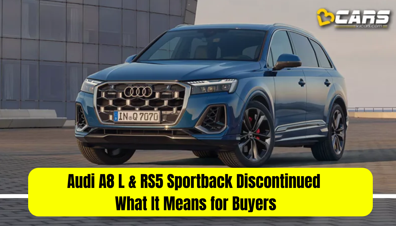 Audi A8 L & RS5 Sportback Discontinued